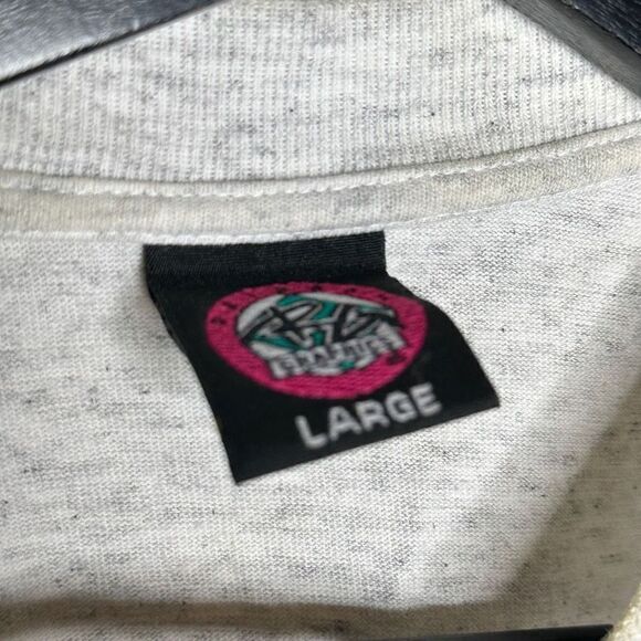 Vintage 90s AOP Eagle Forest Single Stitch T Shirt Large - Picture 3 of 4